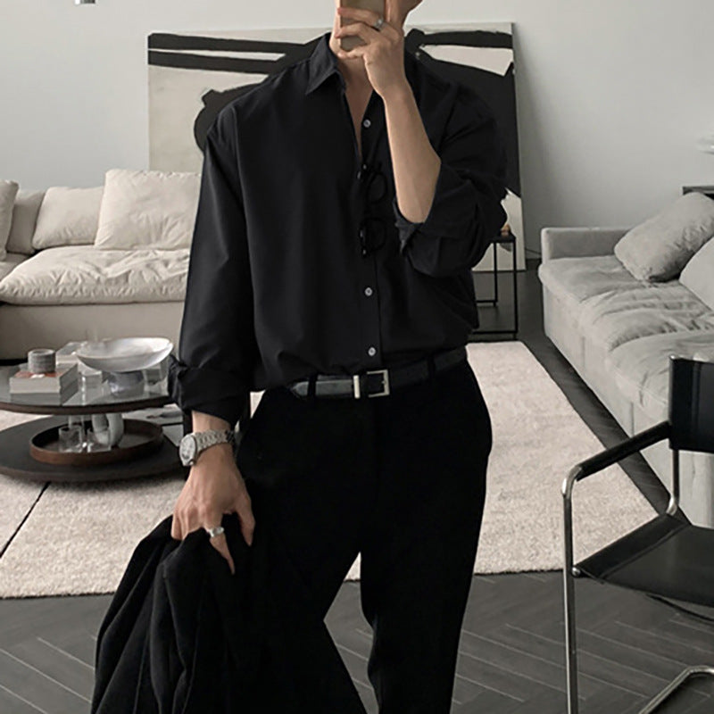 Chemise homme oversize coton confortable