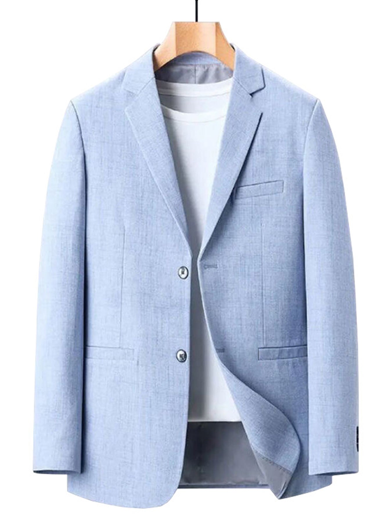 Blazer en lin élégant pour femme, vêtements d'été