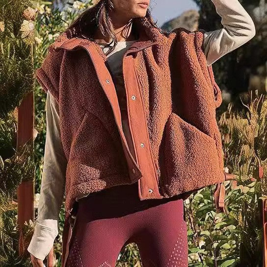 Gilet polaire femme moderne et tendance
