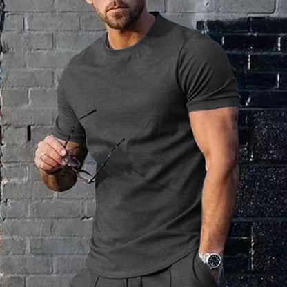 T-shirt homme col rond coton confortable