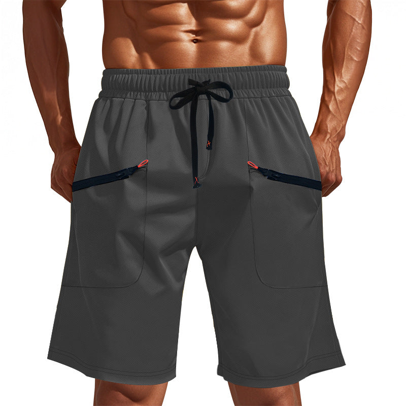 Shorts de sport homme Élastique Multipoches