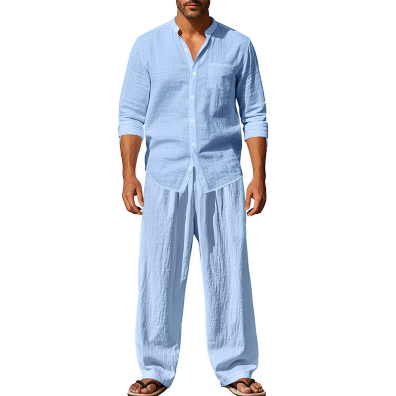 Ensemble de costume d'été léger et confortable pour hommes