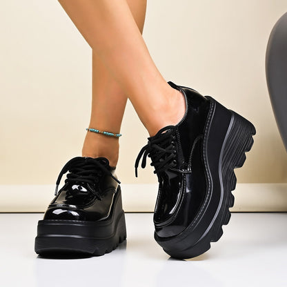 Chaussures à plateforme femme, brillantes, antidérapantes, pour mariage
