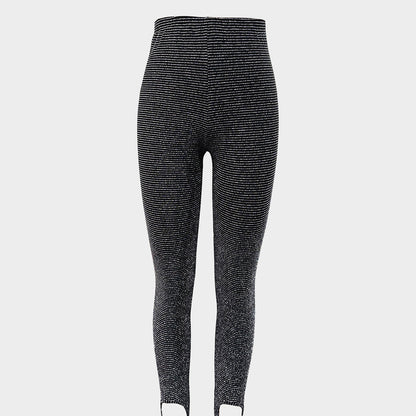 Legging Femme Sculptant Élégant Découpes