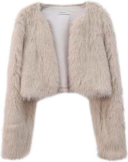 Veste courte femme Douce Coupe ouverte Chic