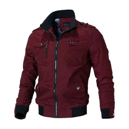 Blouson bombardier homme élégant décontracté
