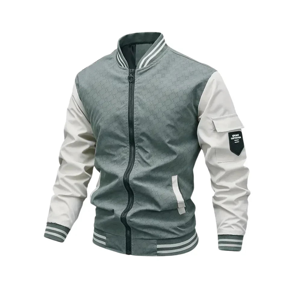 Blouson aviateur homme sportif et élégant