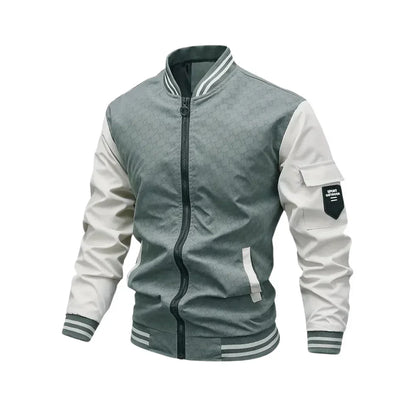 Blouson aviateur homme sportif et élégant