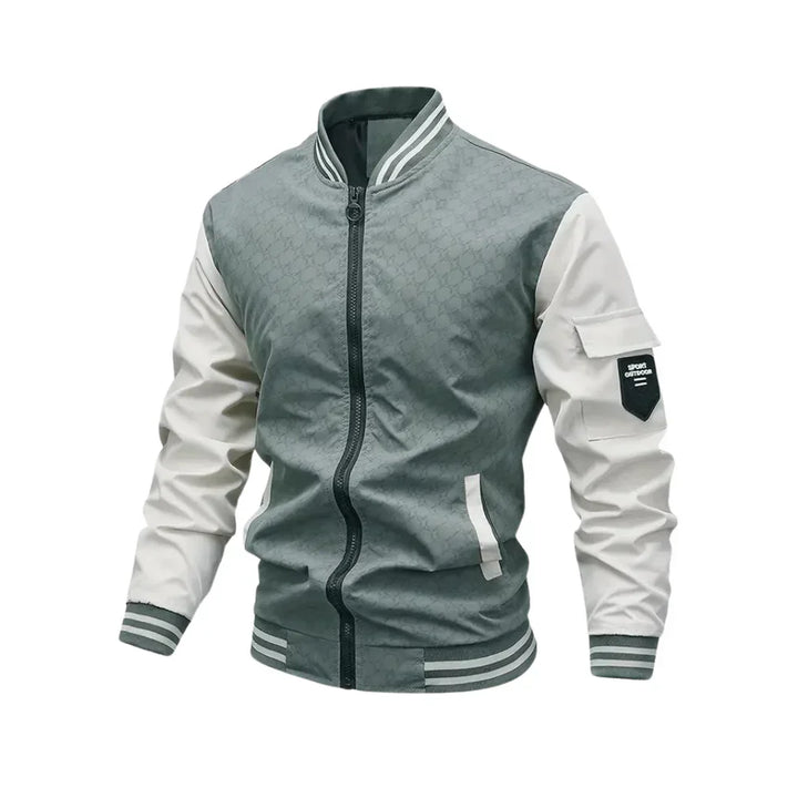 Blouson aviateur homme sportif et élégant