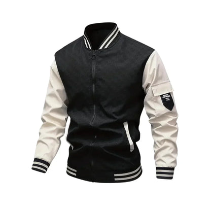 Blouson aviateur Respirant Moderne Sportif Fermeture éclair Poches