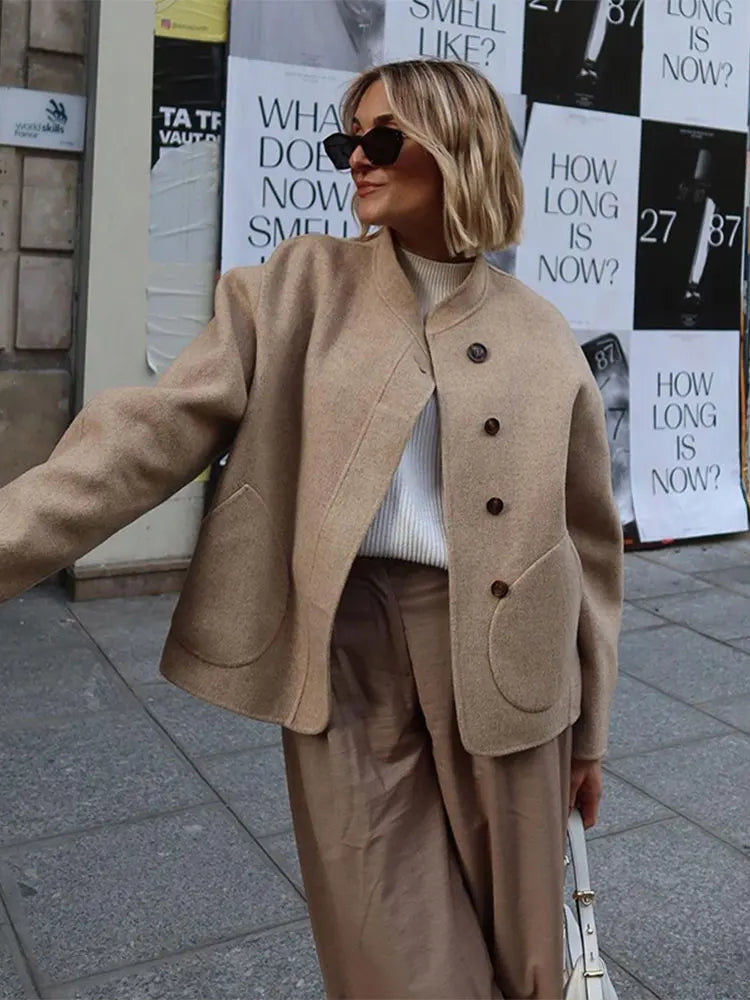 Élégant manteau femme Automne Grandes Tailles