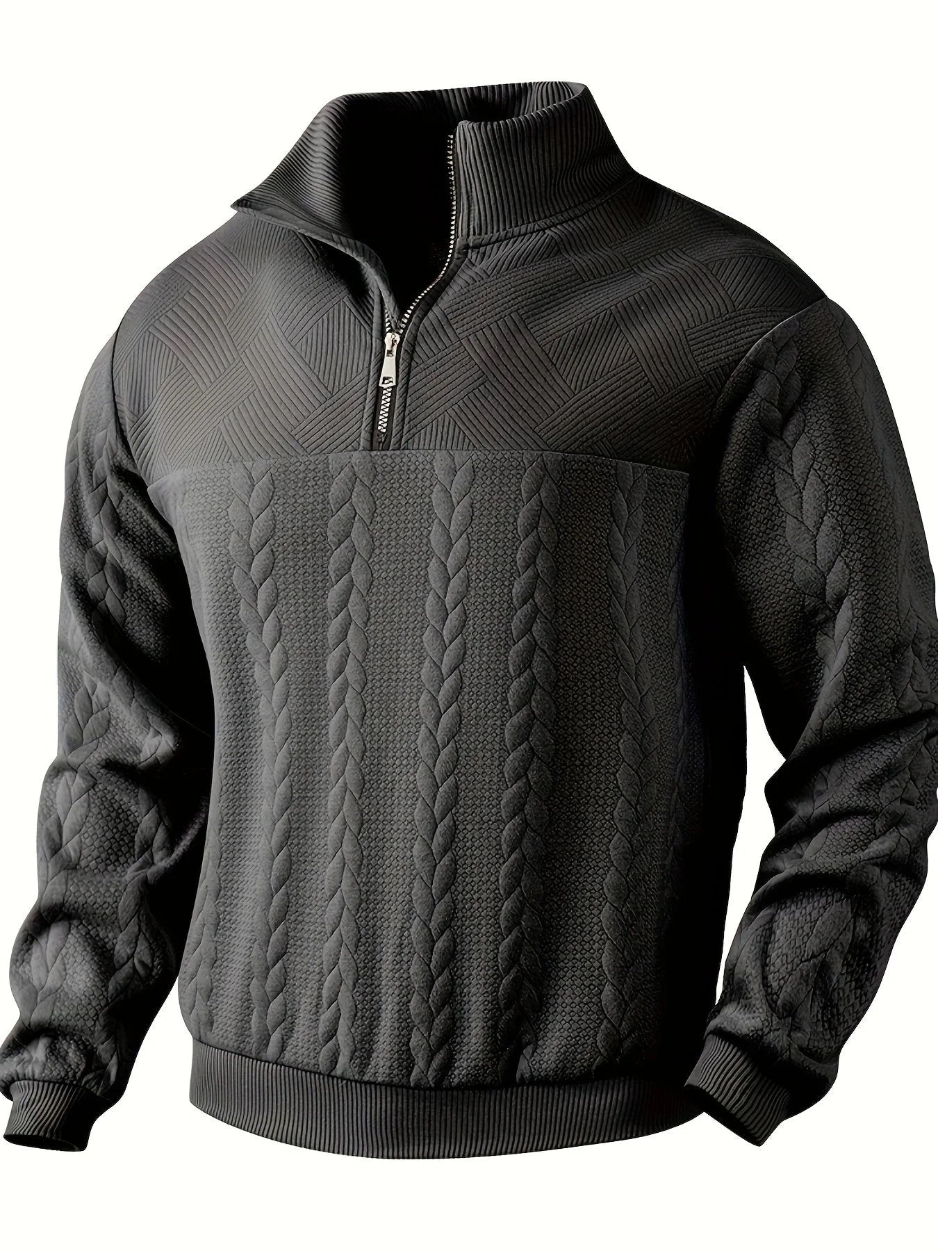 Pull tricoté chaud pour homme d'hiver