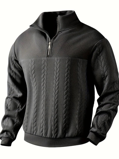 Pull tricoté chaud pour homme d'hiver