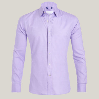 Chemise homme manches longues fermeture éclair moderne