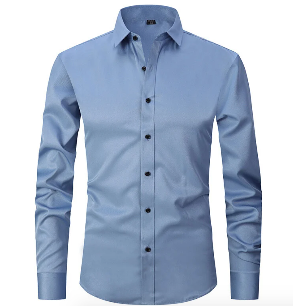 Chemise homme slim fit à boutons stretch