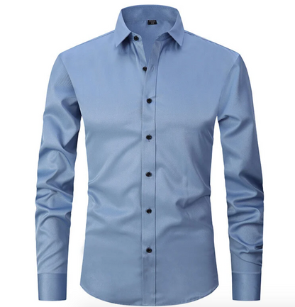 Chemise homme slim fit à boutons stretch