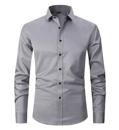 Chemise homme slim fit à boutons stretch