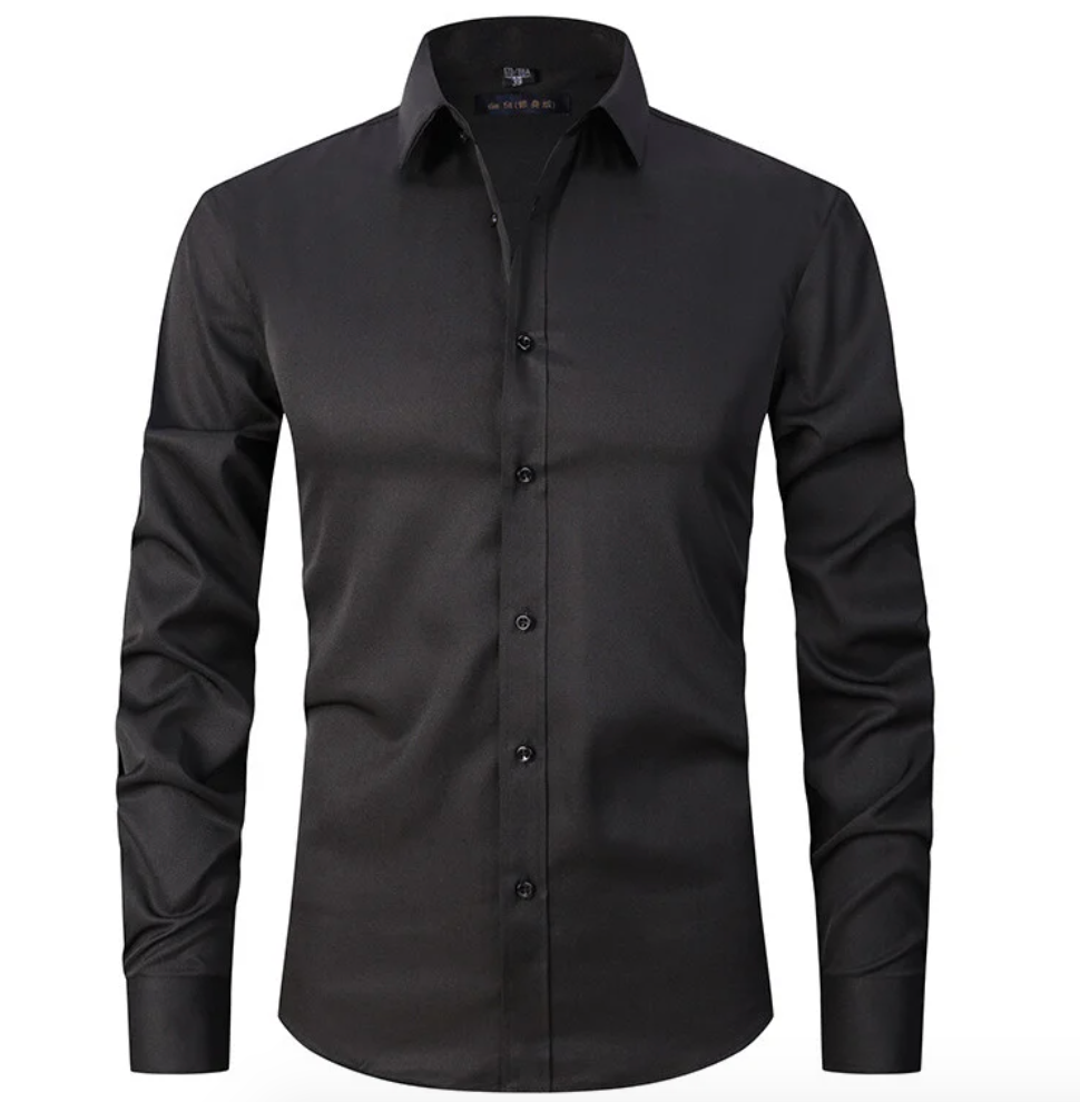 Chemise homme slim fit à boutons stretch