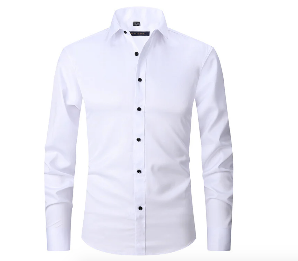 Chemise homme slim fit à boutons stretch