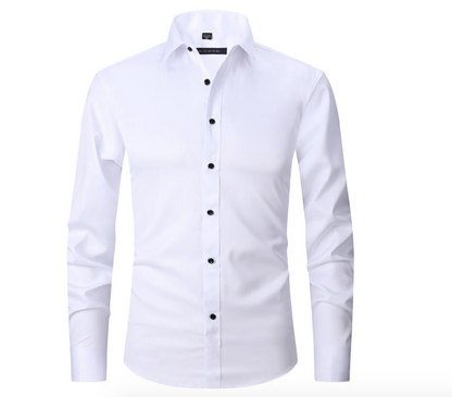 Chemise homme slim fit à boutons stretch