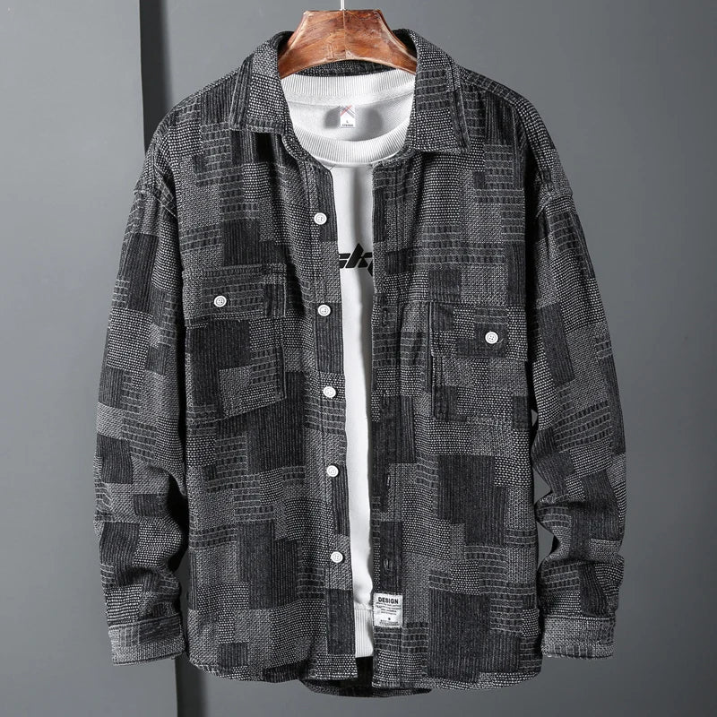 Chemise habillée homme manches longues boutons élégante