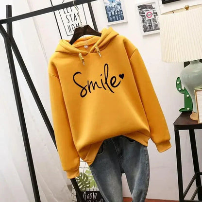Sweat à capuche femme Amour Smile Design