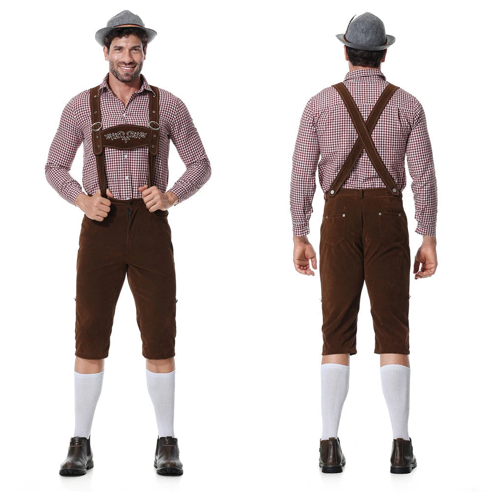 Déguisement Oktoberfest Hommes Set de culottes en cuir