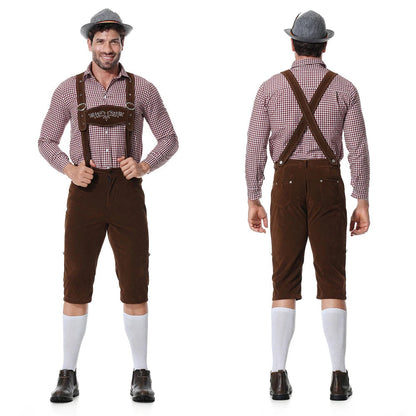 Déguisement Oktoberfest Hommes Set de culottes en cuir