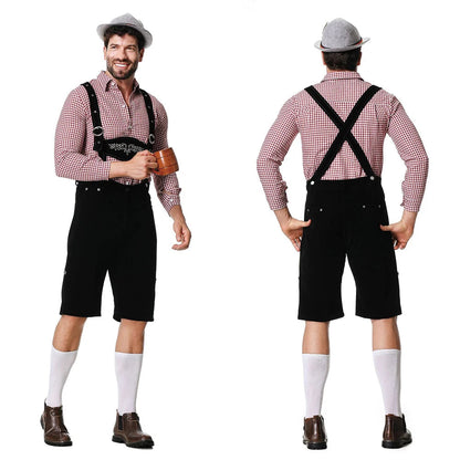Déguisement Oktoberfest Hommes Set de culottes en cuir