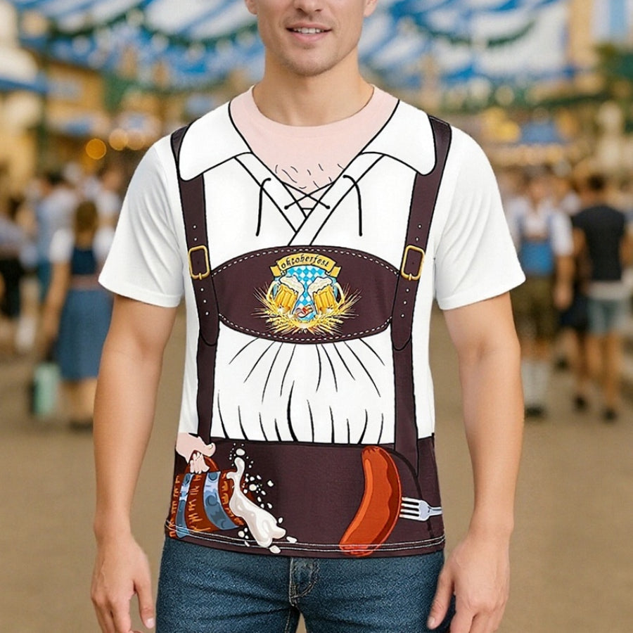 T-shirt Fête de la Bière Traditionnel Oktoberfest