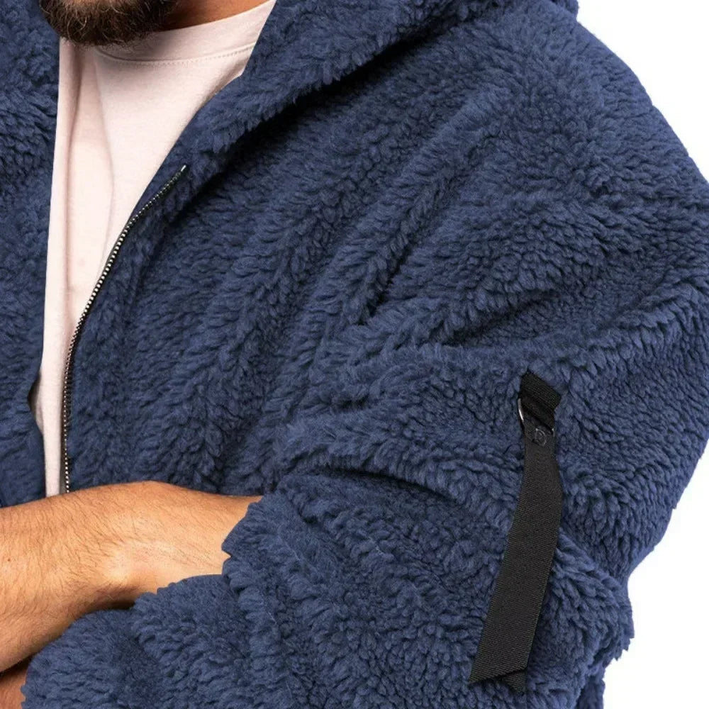 Stylische Winterjacke Herren Isoliert Wärme - IdealeKleiden