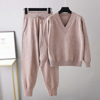 Ensemble Loungewear Confortable | Ensemble Confort Pull et Pantalon de Jogging