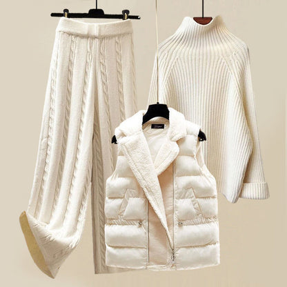 Ensemble d'hiver pour femme - Doudoune chaude