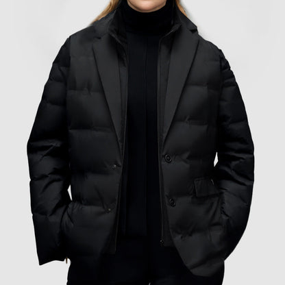 Moderne Damenjacke Stilvolle Wintermode - IdealeKleiden