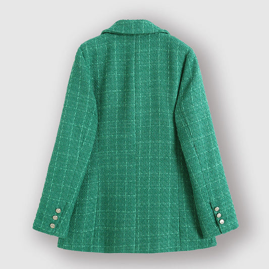 Eleganter Herrenblazer Doppelt Knöpft - IdealeKleiden