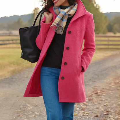 Manteau élégant pour femme à coupe moderne