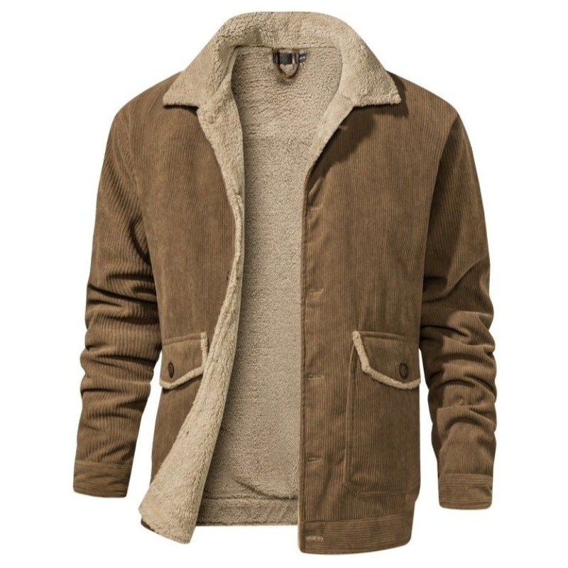 Veste douillette en Borg pour femme