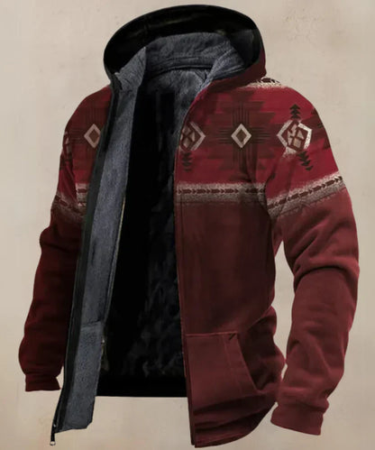 Vito - Retro Fleecejacke Warm & Gemütlich - IdealeKleiden