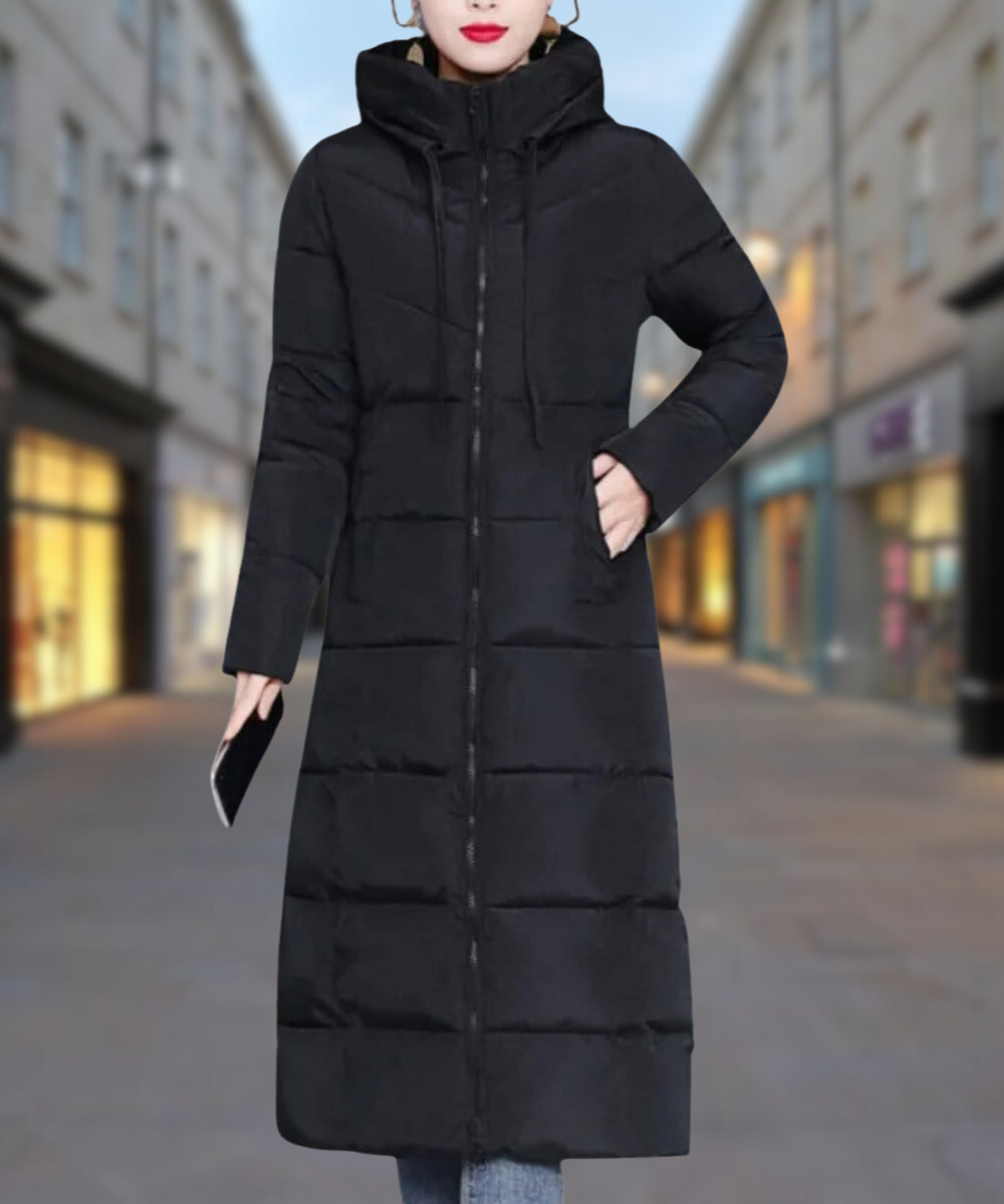 Doudoune femme mi-longue chaude
