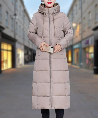 Doudoune femme mi-longue chaude