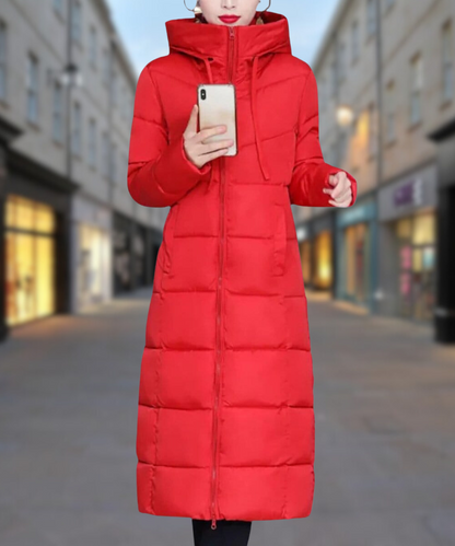 Doudoune femme mi-longue chaude