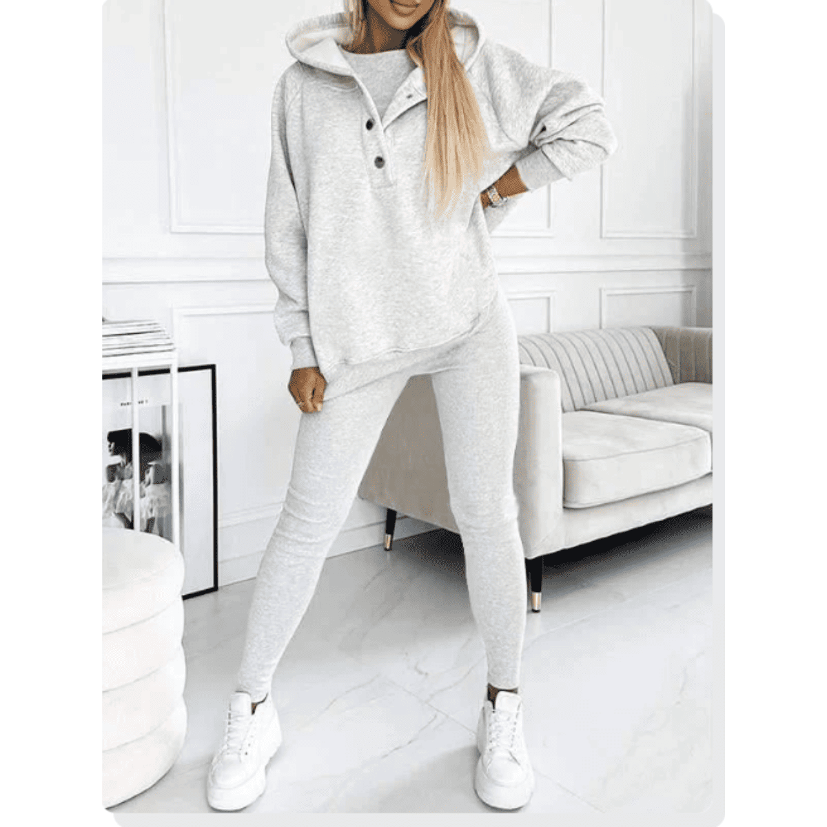 Ensemble tenue d'hiver 3 pièces Moderne Décontracté