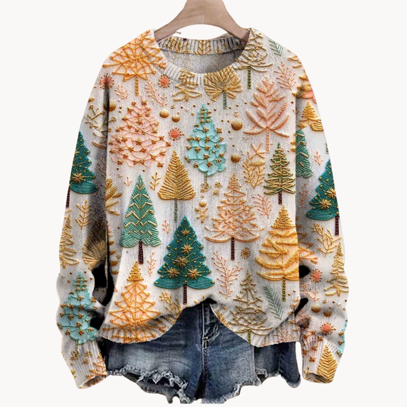 Pull de Noël festif pour femme
