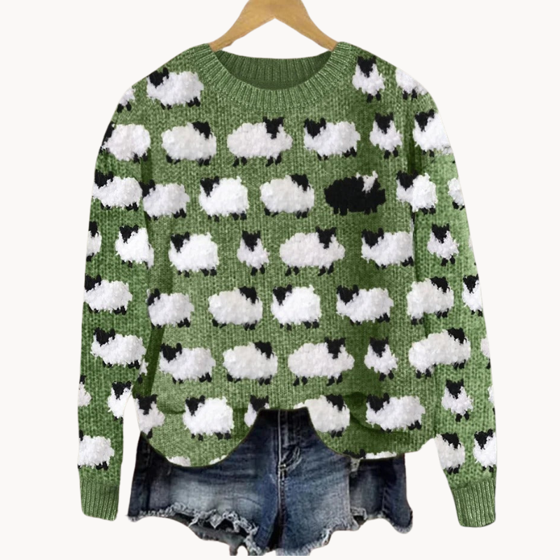 Weihnachts-Pullover Festlich Frauen - IdealeKleiden
