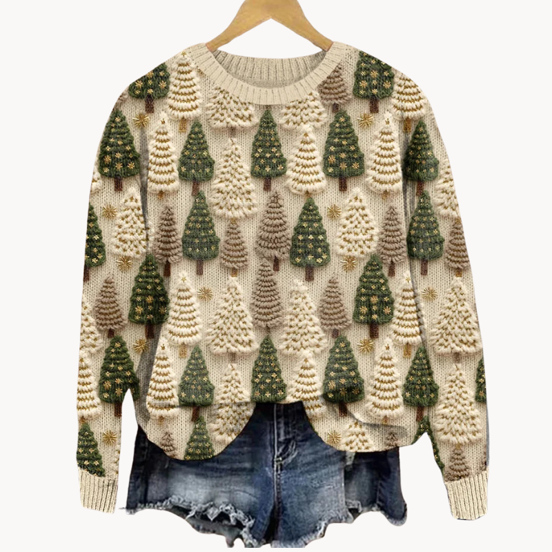 Pull de Noël festif pour femme