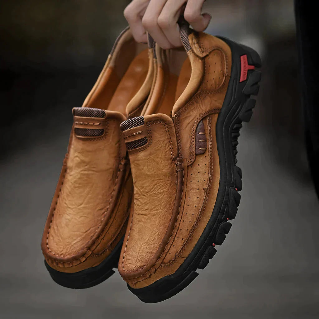 Orthopädische Herrenschuhe Ergonomisch Rutschfest - IdealeKleiden