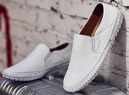 Chaussures confortables pour hommes avec soutien de la voûte plantaire