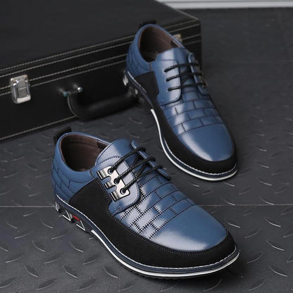 Chaussures de randonnée confortables en cuir pour homme