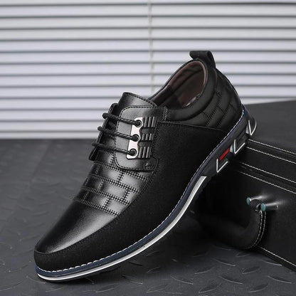 Bequeme Wanderstiefel Leder Herrenschuhe - IdealeKleiden