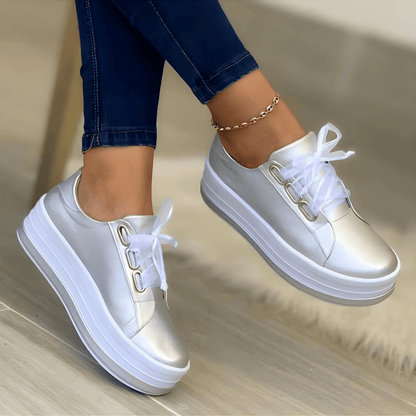Chaussures à lacets femme style décontracté moderne
